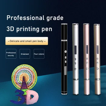 3D toll ABS/PLA Filament 3D professzionális nyomtatási toll OLED kijelző 3D háromdimenziós graffiti festőtoll kreatív díszdoboz