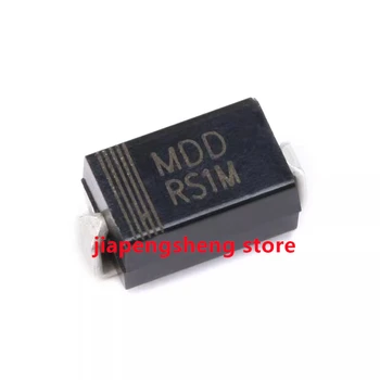 50PCS új eredeti RS1M SMA (DO-214AC) 1A / 1000V patch gyors helyreállítási dióda