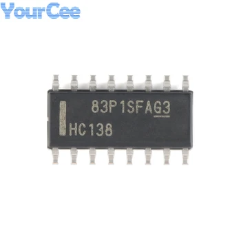 5db SN74HC138DR SN74HC138 HC138 SOIC-16 3-8 soros dekóder / demultiplexer chip