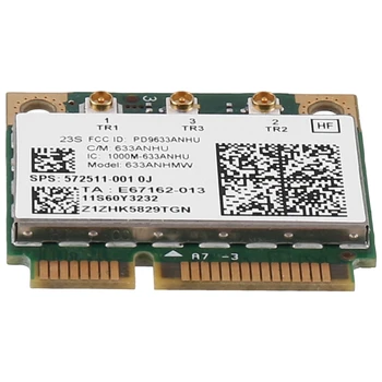 6300AGN 633ANHMW vezeték nélküli wifi kártya Mini PCIE kártya 802.11A / g / n 2.4G + 5.0 GHz Lenovo Thinkpad T410 T420 T430 X220 Y460 számára