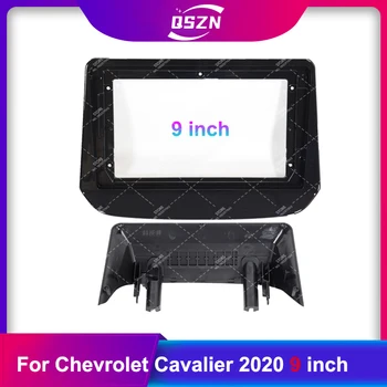 9 hüvelykes autórádió 2 din Fascias keret a Chevrolet Cavalier 2020 panelhez Műszerfal telepítése Vágás DVD sztereó