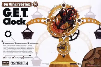 Academy 18185 Da Vinci Invention sorozat G.E.T.Clock (műanyag modell)