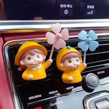 Aranyos autó légfrissítők szellőző klip vonzó pár diffúzor Automatikus légfrissítő kimenet Frissítő parfüm dekoráció Autó belső
