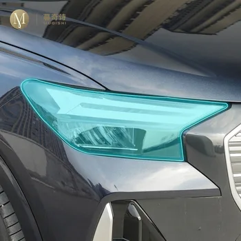 Audi Q4 e-tron 2022-2023 autó külső fényszóróhoz Karcmentes TPU védőfólia Karcmentes javító fólia Tartozékok Reflt