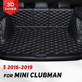 Automatikus teljes lefedettségű csomagtartó szőnyeg MINI CLUBMAN 2016-2019 18 17 autó csomagtérfedél pad rakományszállító belső védő tartozékok