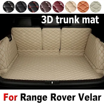 Autó csomagtartó szőnyeg Land Rover Range Rover Velar 2017 2018 2019 2020 teherszállító szőnyeg belső kiegészítők borítója