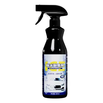  autó hóolvasztó spray 500 ml-es üvegspray gyors hatású hóolvasztó háztartási tisztítószerek kulcslyuk visszapillantó tükrökhöz