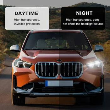 Autó karosszéria külső film előre vágott ppf festékvédő készlet átlátszó TPU átlátszó matricák BMW X1 U11 BASE 2023-UP