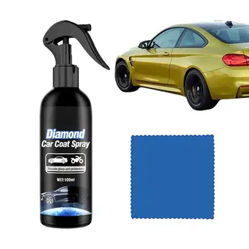  Autóbevonat spray polírozó szer folyékony javítás Automatikus bevonat spray biztonságos multifunkcionális hatékony autótisztító szer