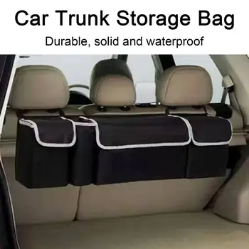 Autós kiegészítők Autós tároló táska vízálló autósülés-háttámla rendszerező csomagtartó tárolására alkalmas Tartós kopásálló