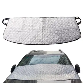 Autós árnyékoló Első szélvédő védő hőblokk burkolat Autó ablak napvédő ernyők fényvisszaverő ablakárnyékoló burkolat terepjárókhoz