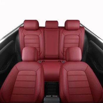 Autósülés-huzatok Subaru Xv Outback Legacy Forester Tribeca Trezia Man luxus egyedi bőr női belső Autós kiegészítők