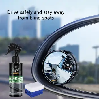 Autóüveg vízfoltok eltávolító vízlepergető spray esőgátló bevonat autóhoz Autó üveg olaj film eltávolító polírozó vegyület