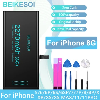  BEIKESOI akkumulátor iPhone 8 8P 8Plus Apple iPhone akkumulátor iPhone 8 8P 8Plus nagy kapacitású akkumulátor