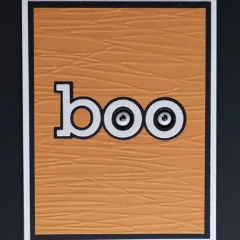 Boldog Halloween Boo meghal Scrapbooking Fémvágás Szerszámok Vágások Szerszámformák Keret Dekor Papír Kézműves kés Penész Penge Lyukasztó sablonok