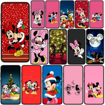 Boldog karácsonyt M-Minnies M-Mickeys fedő telefontok Samsung Galaxy A10 A20 A53 A30 A31 A32 A50 A51 A52 A12 A33 Funda burkolathoz