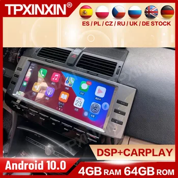Carplay multimédia Android 10 lejátszó Auto Car Radio sztereó Toyota Reiz 2003 2004 2005 2006 2007 2008 2009 GPS Navi fejegység
