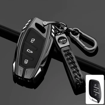 Cinkötvözet autós kulcstok fedél Roewe RX5 MG3 MG5 MG6 MG7 MG ZS GT GS 350 360 750 Autós kiegészítők