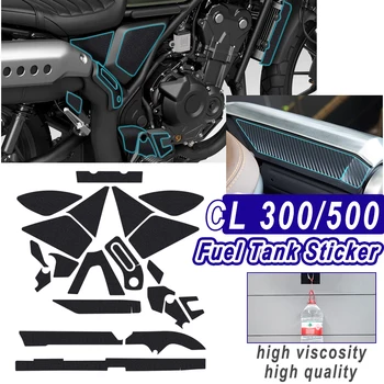 CL300 CL500 motorkerékpár üzemanyagtartály matrica Honda CL 500 CL300 2023 vízálló dekoratív védő karcvédő burkolat matrica