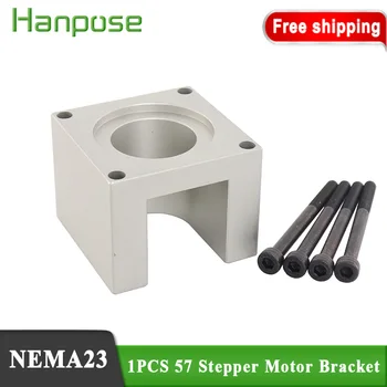 CNC 57 motortartóhoz NEMA23 léptetőmotor tartozékok Tartók tartópolc 3D nyomtatómonitor-berendezésekhez