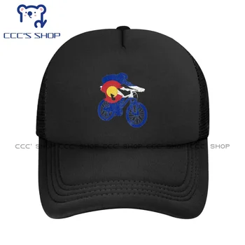 Colorado Mountain Bike MTB zászló Kerékpározás Mountain Baseball sapka Snapback sapkák kötött kalap