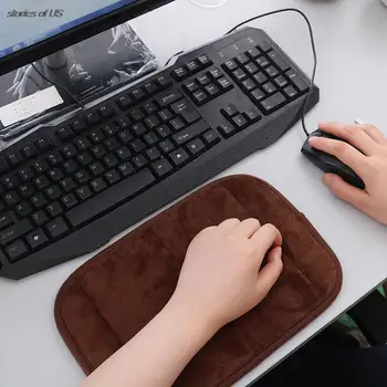 Csúszásgátló számítógép csuklópánt Puha billentyűzet Izzadságelnyelő memória pamut Office asztali pad
