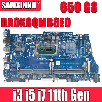 DA0X8QMB8E0 REV:E HP ProBook 650 G8 laptop alaplaphoz Intel i3 i5 i7 11. generációs CPU DDR4 100%-ban tesztelt teljesen tesztelt