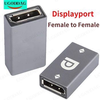 Displayport adapter 8K DP anya - DP anya hosszabbító csatoló átalakító csatlakozója DP 1.4 DP kábelhosszabbító átviteléhez