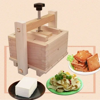 DIY fa tofu présforma készlet házi sajt tofu penész szójabab túró tofu készítés penész konyhai kiegészítők főzőeszköz