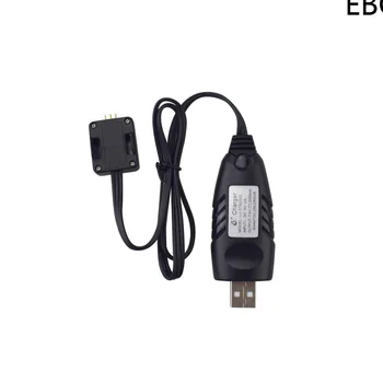 EBOYU 7.6V 2S Li akkumulátor USB Balance töltőkábel HS175 D65 SYMA X500 X30 Z6 RC Quadcopter Drone + Egyéb játékok