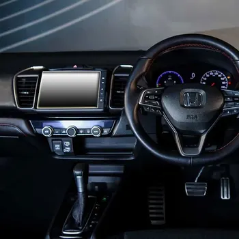 Edzett üveg képernyővédő fólia A Honda City 2020 2021 2022 autós GPS navigációs film LCD képernyője Karcmentes film tartozékok