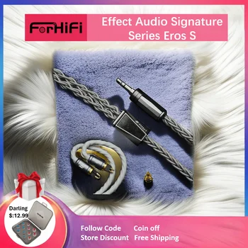  Effect Audio Signature sorozat Eros S fülhallgató ConX 2Pin 0.78 / MMCX kábelcsatlakozó cserélhető lezáró dugókkal 2.5 / 3.5 / 4.4