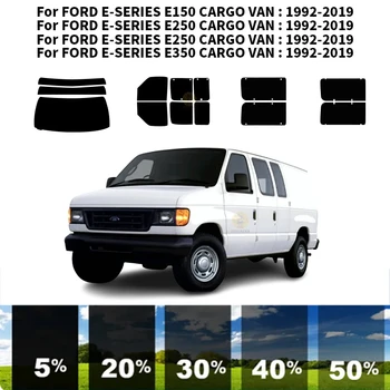 Előre vágott nanokerámia autó UV ablakfesték készlet Autóipari ablakfólia FORD FORD E-SERIES E150 CARGO FURGON 1992-2019