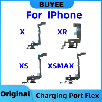  Eredeti port iPhone X xr xs Max készülékhez USB töltő USB port dokkoló csatlakozó Flex kábel IPhone X XR XS MAX alkatrészekhez