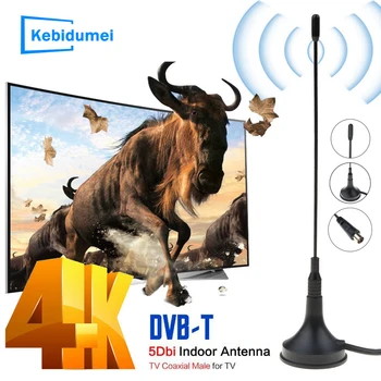 Freeview HDTV digitális TV antenna beltéri jelvevő 5dBi DVB-T T2 Mini Aerial Booster CMMB Televison vevőkészülékek Smart TV-hez