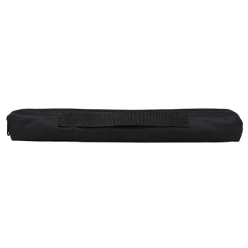 Fuvola tok hordtáska vízálló hordozható szaxofon táska Könnyű kézitáska hangszerhez fekete