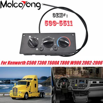 fűtésvezérlés fúvómotor-kapcsolóval Kenworth C500 T300 T600A T800 W900 2002-2006 Vezérlőmodul fűtés OEM #: 599-5511