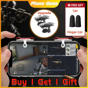  Gamepad FPS mobil joystick trigger PUBG lövöldözős gomb L1 R1 Ingyenes tűzcélzás gomb játékvezérlő IOS IPhone Android telefonhoz