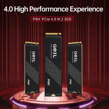 GeIL P4H belső félvezető-alapú meghajtó M2 SSD 512 GB 1 TB 2 TB kapacitású M.2 NVME 1.4 PCIe 4.0 SSD Disk Gen 4X4 2280 PC-hez/PS5-höz/laptophoz