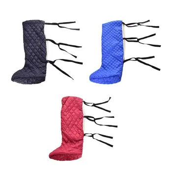 Gipsz meleg lábvédő plüss puha hideg tél Felnőttek kényelmes öntvény és védő láb öntött zokni törés öntött csizma
