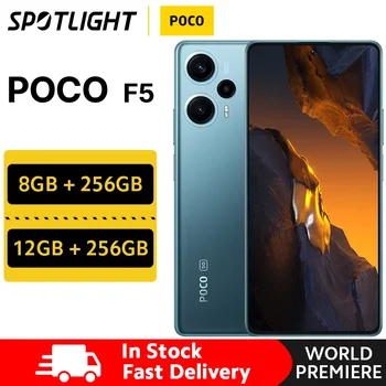 globális verzió POCO F5 Snapdragon 7+ Gen 2 NFC 64MP fő kamera OIS 6.67