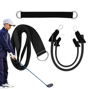 Golf Swing Training Aid öv Nylon Swing Training Belt Aid Elastic High Strength Training Supplies állítható nőknek Férfi Fiúk