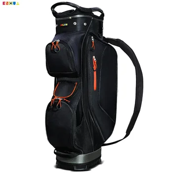  Golftáska férfiaknak és nőknek, hordozható standard golfklubtáska, kopásálló és vízálló, nagy kapacitású táska