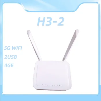 GPON ONU ONT H3-2S 4GE +2USB+2.4G/5G WIFI Roteador FTTH használt