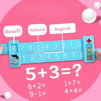 Gyermekek matematikai bomlási játékai Korai oktatás Matematika Összeadás és kivonás 10 számon belül AIDS tanítása
