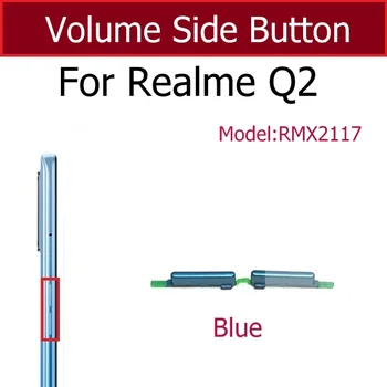 Hangerőgombok a Realme Q2 oldalsó hangerőgombok cserealkatrészeihez