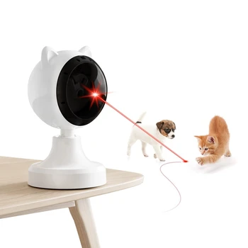 Infravörös lézer Macskák Szórakoztató játék, macskák beltéri intelligens automata kisállat macskák szórakoztató eszköz Elektromos macskák játék Könnyen használható