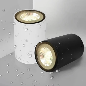 IP65 vízálló lámpa speciális lámpa konyhához, fürdőszobához, erkélyhez és előtetőhöz Folyosó lefelé világít