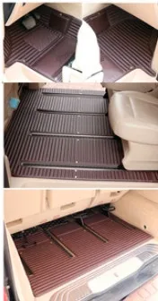 Jó minőségű! Egyedi teljes szett autó padlószőnyegek + csomagtartó szőnyeg Mercedes Benz V 250d 7 8 ülés 2022-2014 tartós szőnyegek V250d-hez