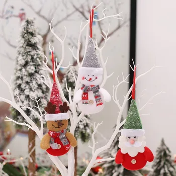 Karácsonyi díszek Rajzfilm baba medálok Karácsonyfa kiegészítők Jelenet Öltöztetős kellékek Óvodai ajándékok